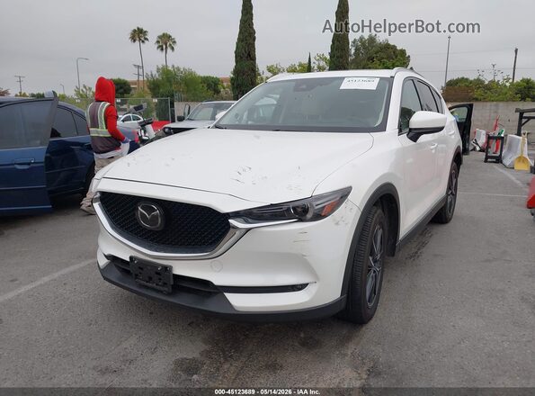 JM3KFBDL2H0217527 2017 MAZDA CX-5 White Vista tres cuartos delantera izquierda