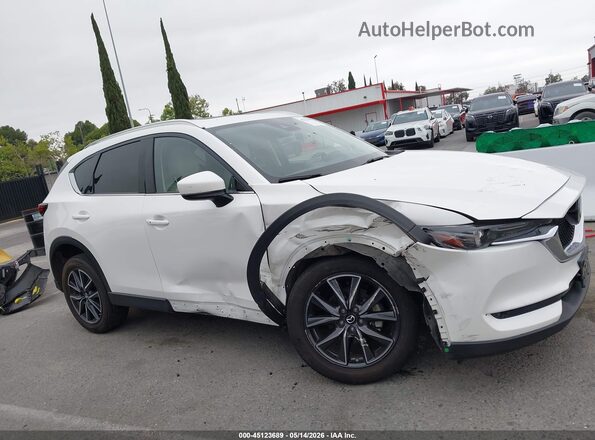 JM3KFBDL2H0217527 2017 MAZDA CX-5 White Vista del cuadro de instrumentos