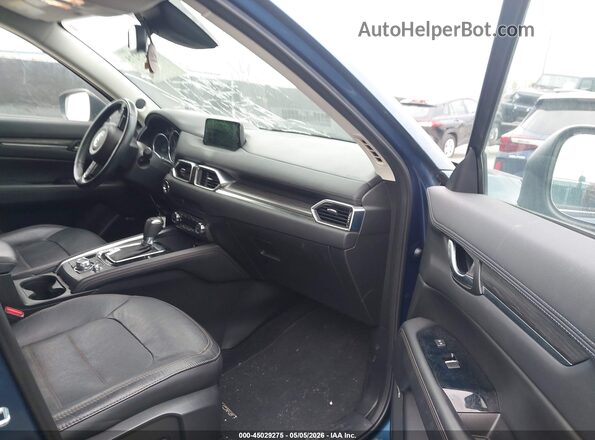 JM3KFBDL2H0218435 2017 MAZDA CX-5 Blue Вид салону спереду
