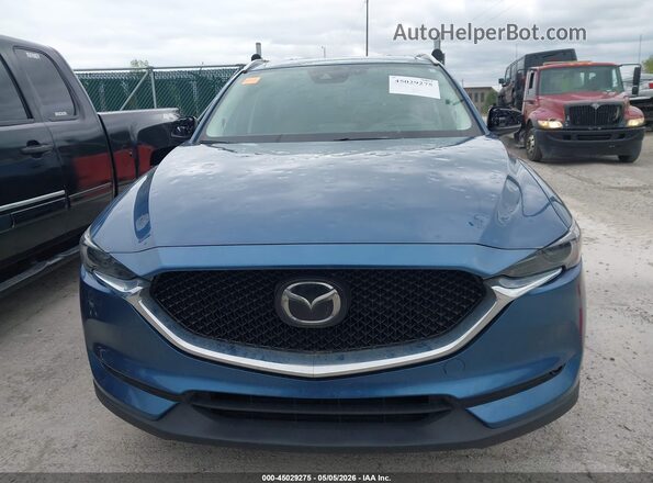 JM3KFBDL2H0218435 2017 MAZDA CX-5 Blue Вид щитка приладів