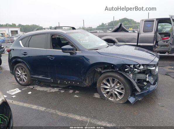 JM3KFBDL4R0454781 2024 MAZDA CX-5 Blue Instrument cluster view