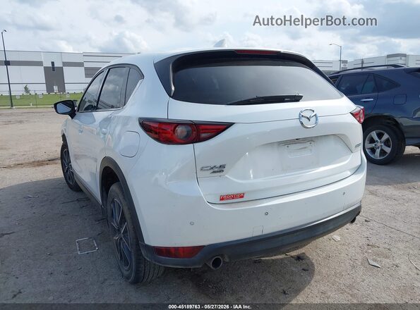 JM3KFBDLXH0213693 2017 MAZDA CX-5 White უკანა მარცხენა
