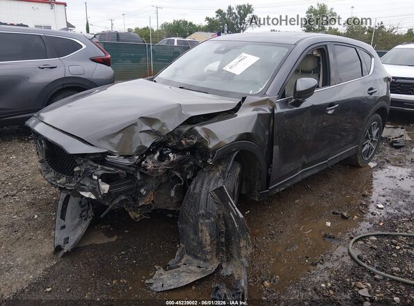JM3KFBDM0J0462437 2018 MAZDA CX-5 Gray Vista tres cuartos delantera izquierda