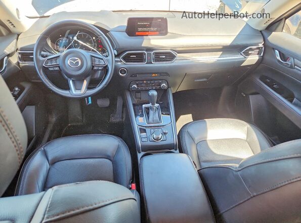 JM3KFBDM0L0757850 2020 MAZDA CX-5 Синий Вид панели приборов