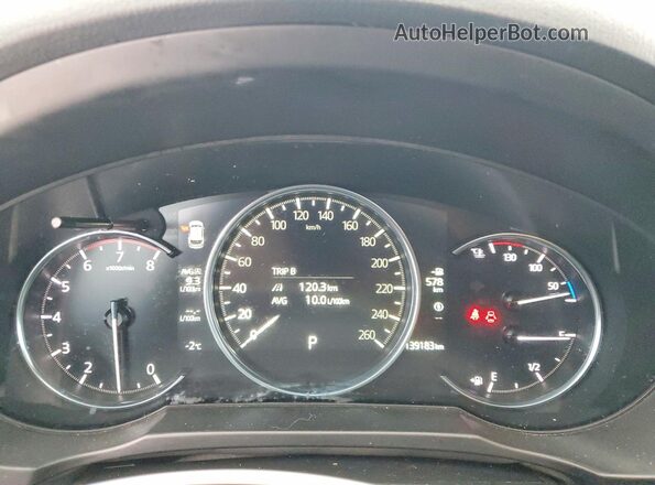 JM3KFBDM0L1806149 2020 MAZDA CX-5 White ხელსაწყოთა პანელის ხედი