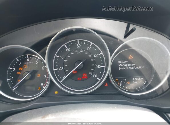 JM3KFBDM1J0440043 2018 MAZDA CX-5 Black Vista de los asientos traseros