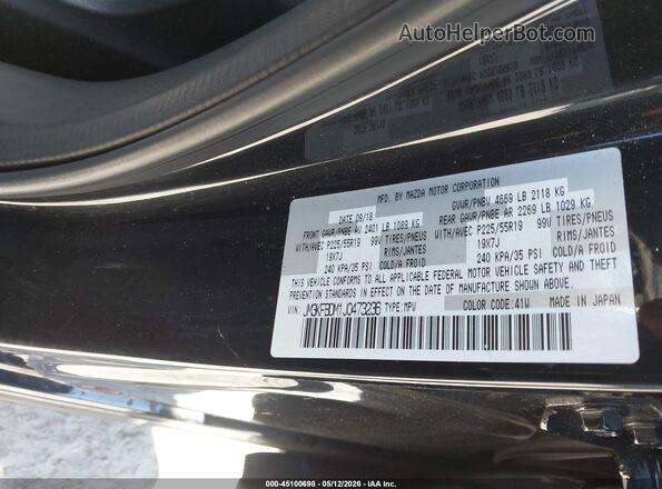 JM3KFBDM1J0473236 2018 MAZDA CX-5 Black Շարժիչի բաժամունքի տեսք