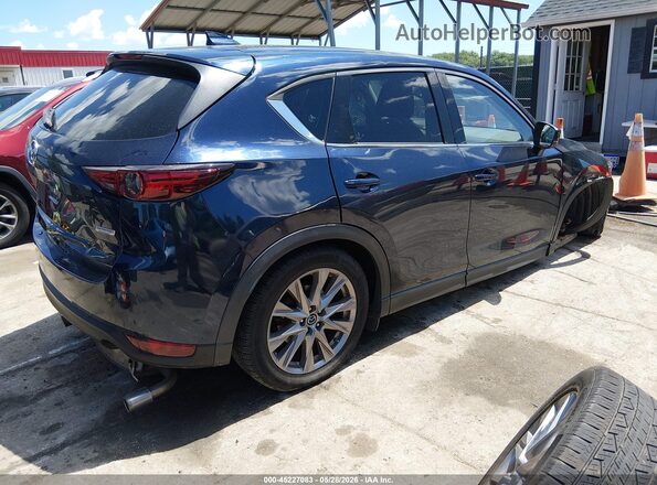 JM3KFBDM1K1604953 2019 MAZDA CX-5 Blue Trasero derecho