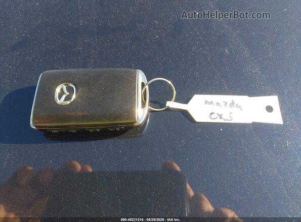 JM3KFBDM1L0777802 2020 MAZDA CX-5 Blue წინა პანელის ხედი