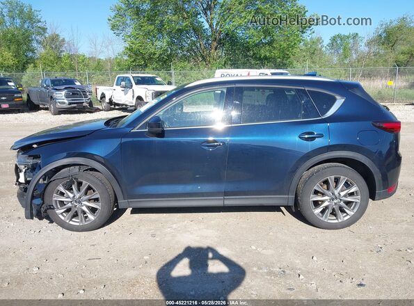 JM3KFBDM1L0777802 2020 MAZDA CX-5 Blue სალონის 360-გრადუსიანი ხედი
