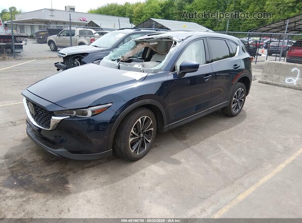 JM3KFBDM1P0265513 2023 MAZDA CX-5 Blue წინა მარცხენა ხედი სამი მეოთხედიდან