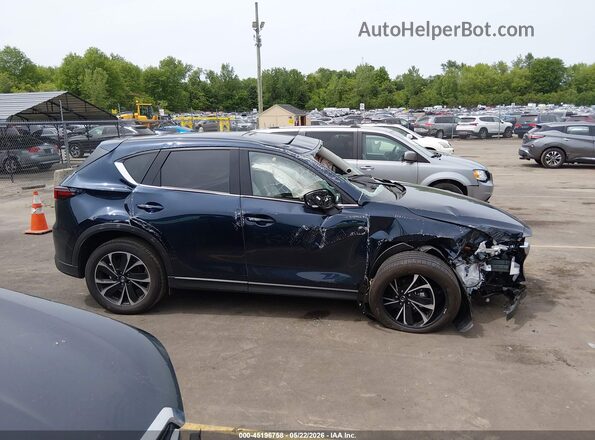 JM3KFBDM1P0265513 2023 MAZDA CX-5 Blue უკანა სალონის ხედი
