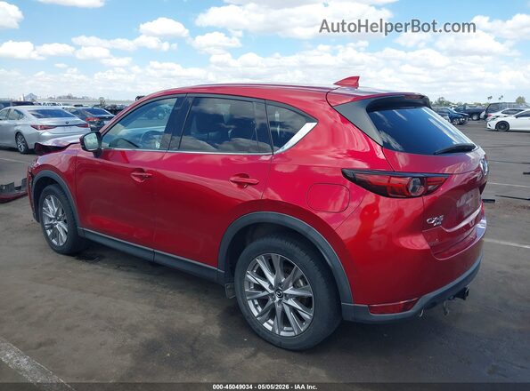 JM3KFBDM2M1330696 2021 MAZDA CX-5 Red Trasero izquierdo