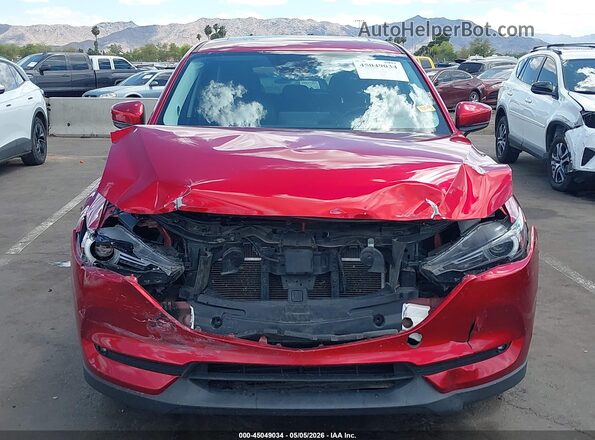 JM3KFBDM2M1330696 2021 MAZDA CX-5 Red Vista interior trasera
