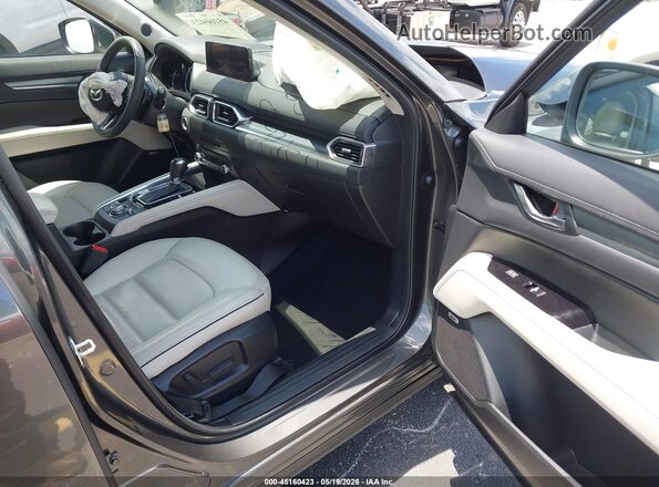 JM3KFBDM2R0378387 2024 MAZDA CX-5 Gray Widok wnętrza z przodu