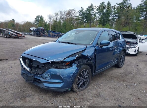 JM3KFBDM4J0395941 2018 MAZDA CX-5 Blue Դիմացի տեսք