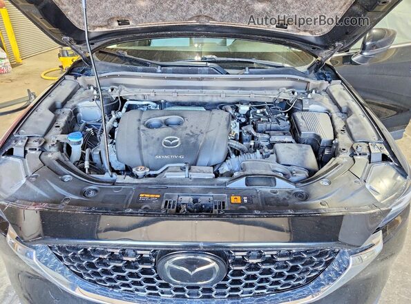 JM3KFBDM4N0633387 2022 MAZDA CX-5 Black Вид підкапотного простору