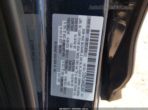 JM3KFBDM4P0142210 2023 MAZDA CX-5 Navy Vista del compartimento del motor