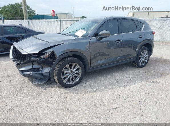JM3KFBDM5M0485359 2021 MAZDA CX-5 Gray Передня ліва чверть