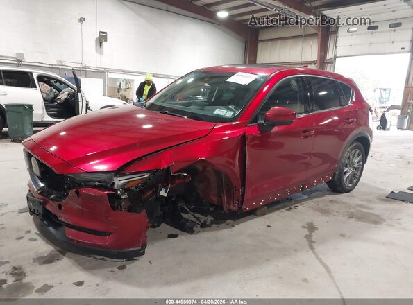 JM3KFBDM5M1422160 2021 MAZDA CX-5 Red Vista tres cuartos delantera izquierda