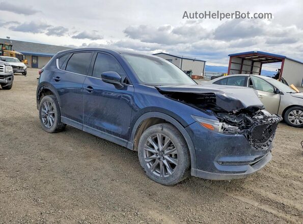 JM3KFBDM7M0454999 2021 MAZDA CX-5 Синий Передняя правая четверть