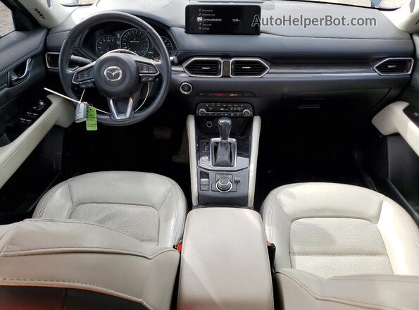 JM3KFBDM7M0454999 2021 MAZDA CX-5 Синий Вид панели приборов