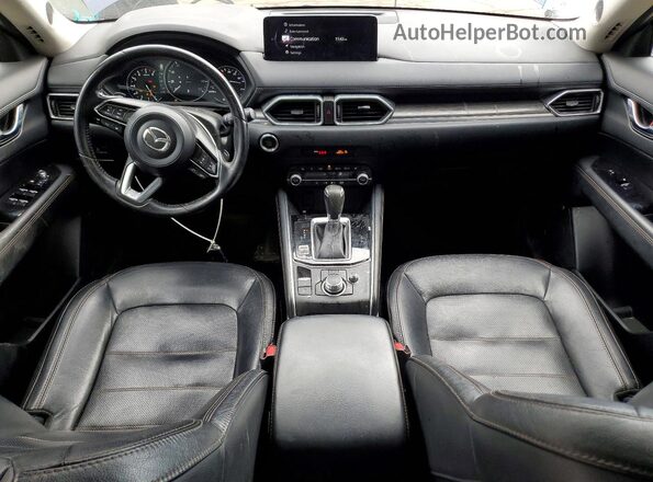 JM3KFBDM7M1496700 2021 MAZDA CX-5 Синий Вид панели приборов