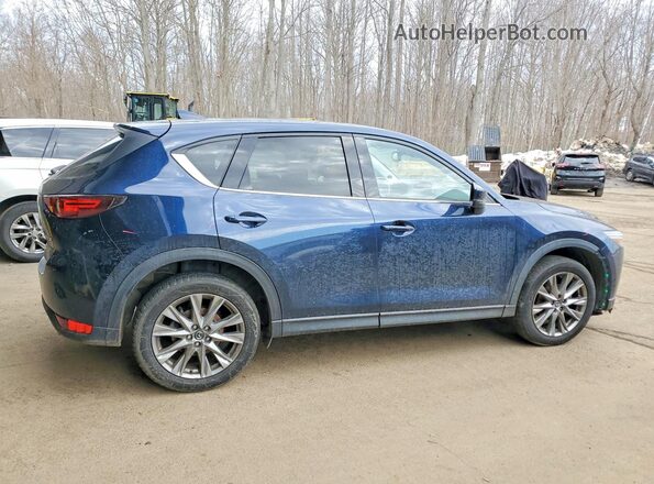 JM3KFBDM7M1496700 2021 MAZDA CX-5 Синий Задняя правая четверть