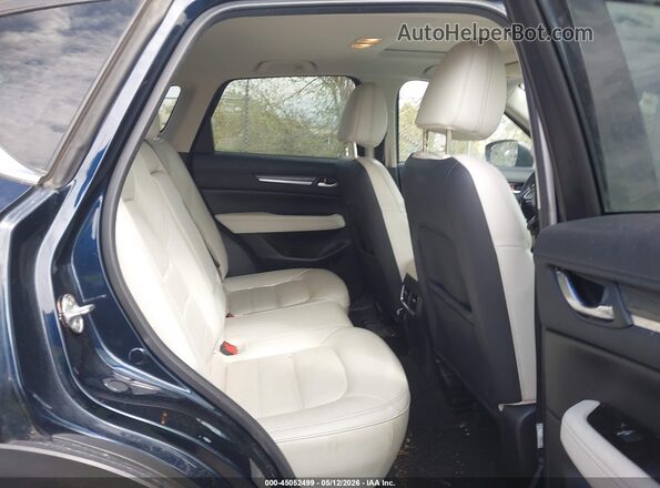 JM3KFBDM8J0378687 2018 MAZDA CX-5 Dark Blue Widok naklejki z numerem VIN