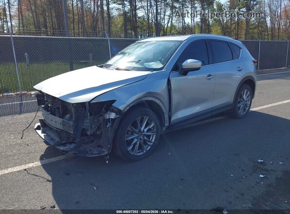 JM3KFBDMXM0476091 2021 MAZDA CX-5 Серебряный Передняя левая четверть