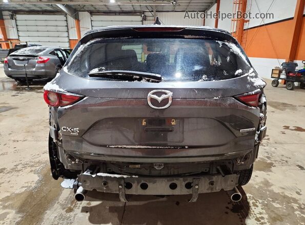 JM3KFBDMXM1428617 2021 MAZDA CX-5 Gray Вид ззаду
