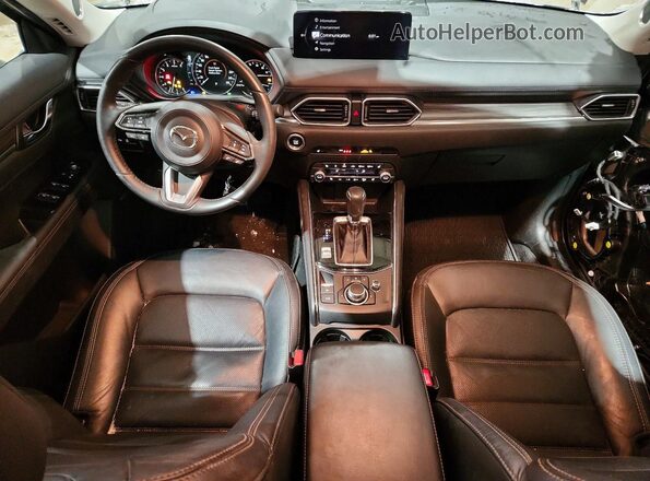 JM3KFBDMXM1428617 2021 MAZDA CX-5 Gray Вид панелі приладів