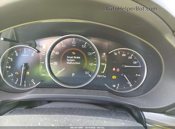 JM3KFBDY3K0572774 2019 MAZDA CX-5 Red Вид задніх сидінь