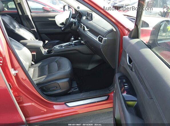 JM3KFBDY3K0572774 2019 MAZDA CX-5 Red Вид салону спереду