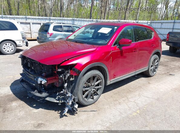 JM3KFBDY4K0616166 2019 MAZDA CX-5 Red Vista tres cuartos delantera izquierda
