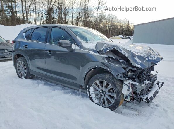 JM3KFBDY5M0124314 2021 MAZDA CX-5 Серый Передняя правая четверть