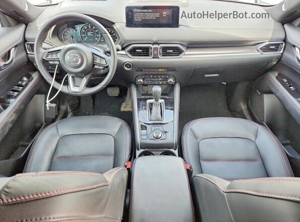 JM3KFBDY9R0453783 2024 MAZDA CX-5 Blue Vista del salpicadero