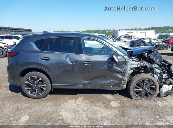 JM3KFBEM0N0580802 2022 MAZDA CX-5 Gray უკანა სალონის ხედი