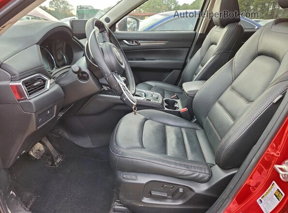 JM3KFBEM2P0188018 2023 MAZDA CX-5 Красный Вид салона спереди