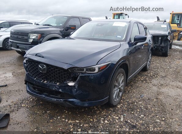 JM3KFBEM2S0617697 2025 MAZDA CX-5 Синий Передняя левая четверть