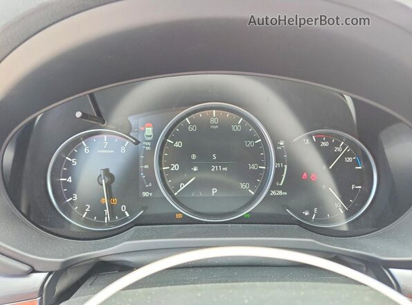 JM3KFBEM9S0708692 2025 MAZDA CX-5 Red Вид щитка приладів