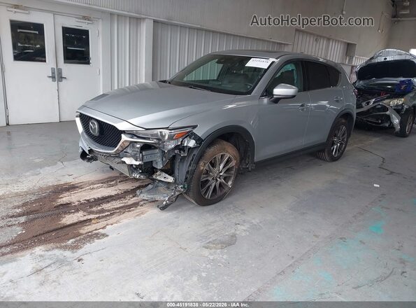 JM3KFBEY2K0643428 2019 MAZDA CX-5 Silver Առջևի ձախ երեք քառորդ տեսարան
