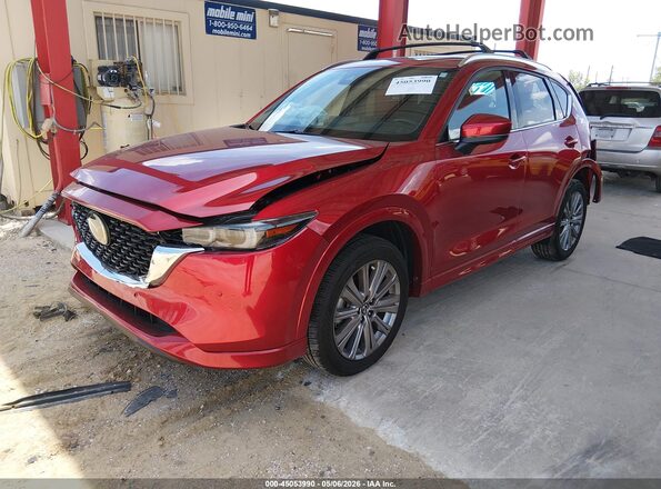 JM3KFBXY2P0292475 2023 MAZDA CX-5 Red Առջևի ձախ երեք քառորդ տեսարան