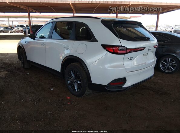 JM3KJBHD1S1116000 2025 MAZDA CX-70 White Rear left