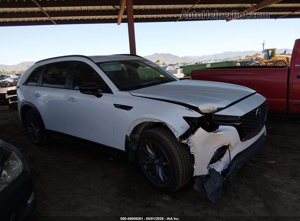 JM3KJBHD1S1116000 2025 MAZDA CX-70 White Rear interior view