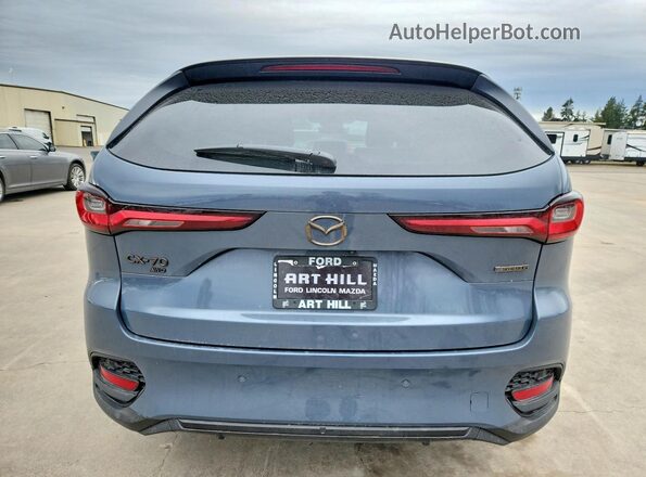 JM3KJBHD1T1201582 2026 MAZDA CX-70 Blue Rear view