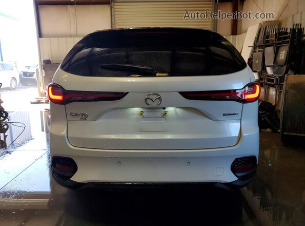 JM3KJBHD4S1114886 2025 MAZDA CX-70 White Հետևի տեսք