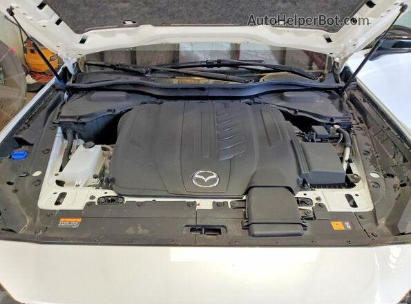 JM3KJBHD4S1114886 2025 MAZDA CX-70 White Շարժիչի բաժամունքի տեսք