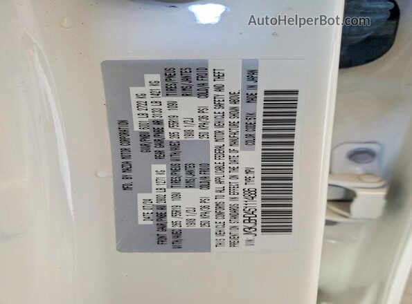 JM3KJBHD4S1114886 2025 MAZDA CX-70 White VIN կոդի պիտակի տեսք