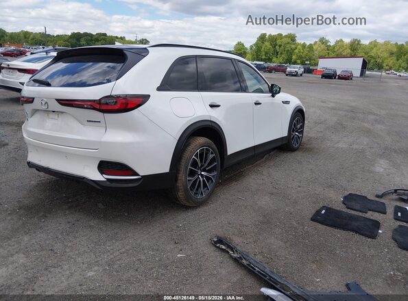 JM3KJEHA3S1133078 2025 MAZDA CX-70 PHEV White Tył prawy